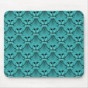 Turquoise Classic Glam Mousepad Muismat
