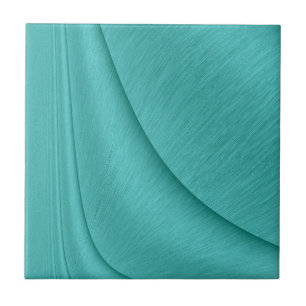 Turquoise Contour Tegeltje