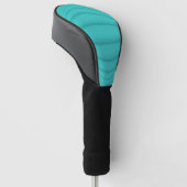 Turquoise Contours Golfheadcover (Schuin)