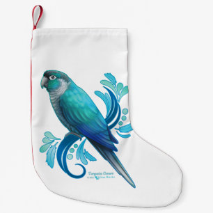 Turquoise Conure Kleine Kerstsok