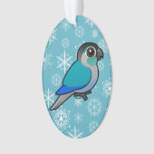 Turquoise Conure Vert-cheeked (devant)