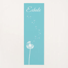 Turquoise Dandelion Yoga Mat