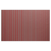 Turquoise & Dark Red Striped Pattern Stof (Yard (91,4 cm))