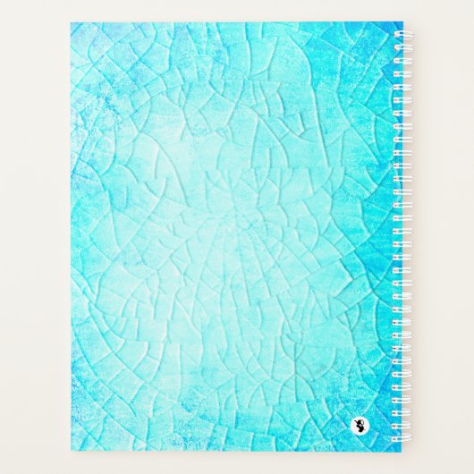 Turquoise de l'étang congelé (Dos)