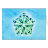 Turquoise d'énergie de *~* et mandala curatifs de (Devant horizontal)