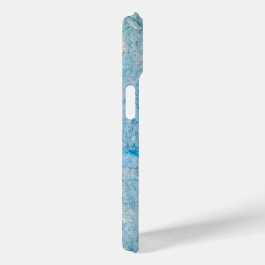 Turquoise Distressed Grunge Texture Case-Mate iPhone Case (Achterkant / Rechts)