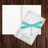 Turquoise Dragonfly Personnalisé Planner