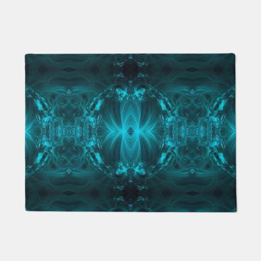 Turquoise Elegance door Mat (Voorkant)