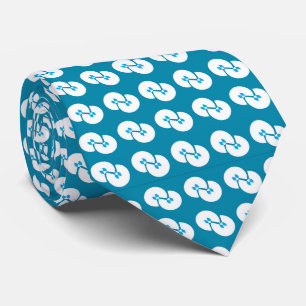 Turquoise elegante stropdas
