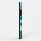 Turquoise en Blue Ocean Waves Case-Mate iPhone Case (Achterkant/rechts)