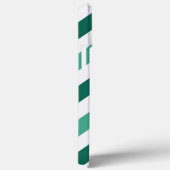 Turquoise en Mint Chevron Zigzag Monogram Case-Mate iPhone Case (Achterkant / Rechts)
