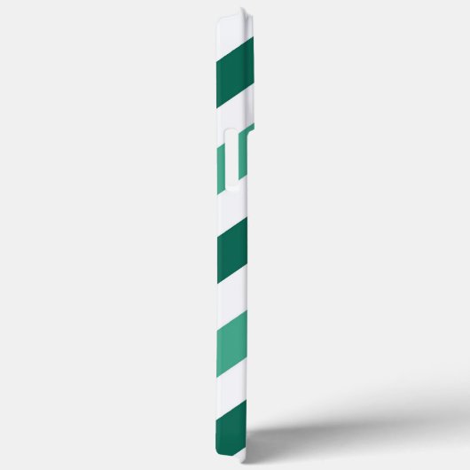 Turquoise en Mint Chevron Zigzag Monogram Case-Mate iPhone Case (Achterkant / Rechts)