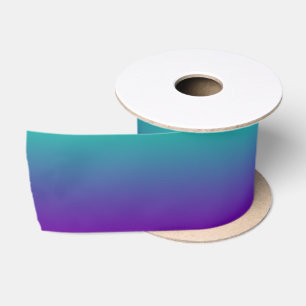 Turquoise en Paarse Violet Ombre Lint