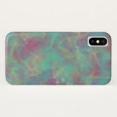 Turquoise en roze marmer Case-Mate iPhone case (Achterkant (horizontaal))