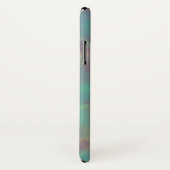 Turquoise en roze marmer Case-Mate iPhone case (Achterkant / rechts)