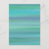 Turquoise Est Ma Carte Postale Couleur Favorite (Devant)