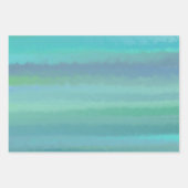 Turquoise Est Mon Papier Cadeau Couleur Favori (Devant)