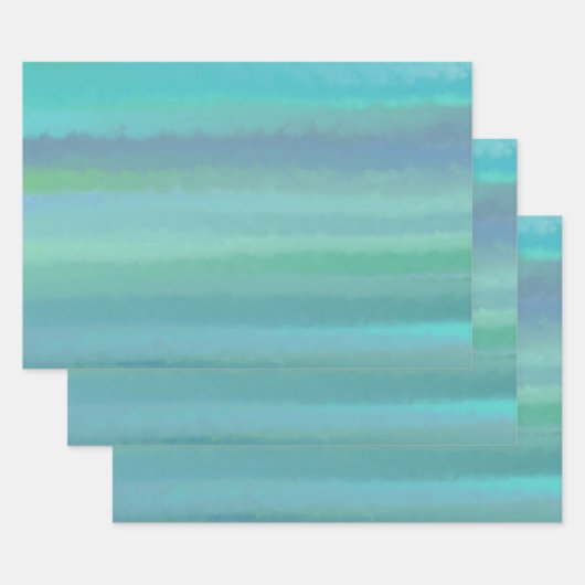 Turquoise Est Mon Papier Cadeau Couleur Favori (Lot)