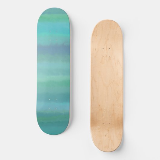 Turquoise Est Mon Skateboard Couleur Préféré (Recto)