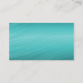 Turquoise et Carte de visite de corail (Dos)