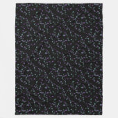 Turquoise et couverture pourpre d'ouatine de notes (Devant)