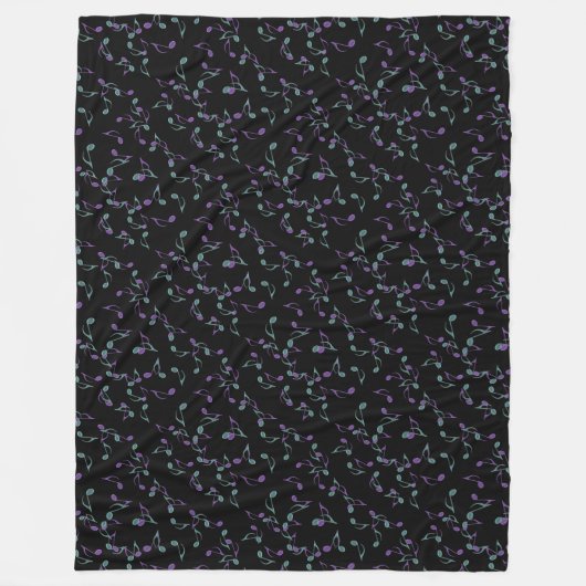 Turquoise et couverture pourpre d'ouatine de notes (Devant)