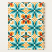 Turquoise et Tangerine milieu du siècle (Dos)
