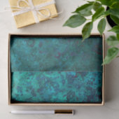 Turquoise Faux Gemstone Decoupage Tissuepapier (Geschenk)