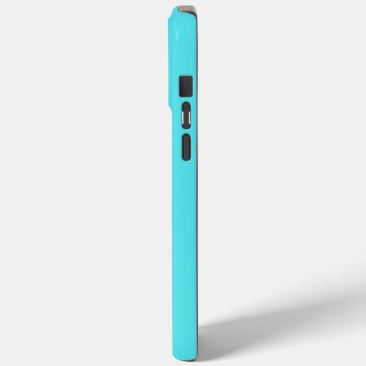 Turquoise Flamingo Surfing Case-Mate iPhone Case (Achterkant / Links)