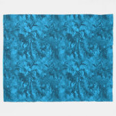 Turquoise Fleece Blanket (Voorkant (Horizontaal))