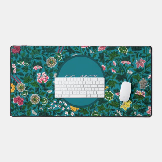 Turquoise fourrure de bureau (Clavier et souris)