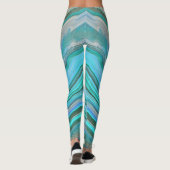 turquoise gem leggings (Achterkant)