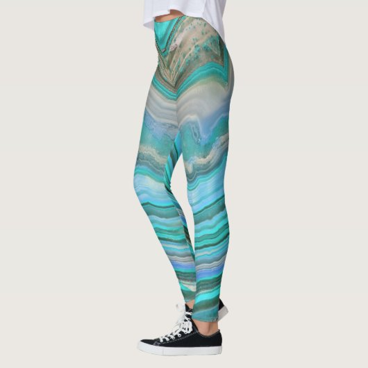 turquoise gem leggings (Links)