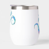 Turquoise gemarmerde Om (Rechts)