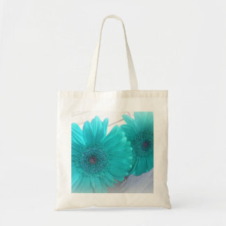 Turquoise Gerbera Tas