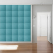 Turquoise geweven textuur - modern en stijlvol tegeltje