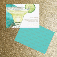 Turquoise Glam Margarita Verlovingsfeest II