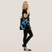 Turquoise Glans Om Draagtas (Op model)
