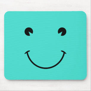Turquoise Glimlach Muismat