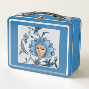 Turquoise Gol Banoo – Perzische Kunst Reisekoffer