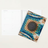 Turquoise Gold Sun Southwestern Art (Devant avec enveloppe)
