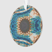 Turquoise Gold Sun Southwestern Art (devant)