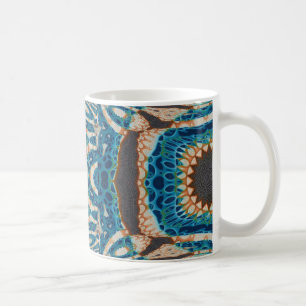 Turquoise Gold Sun Zuidwestelijke Kunst Koffiemok