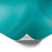 Turquoise Golf Poster (Hoek)