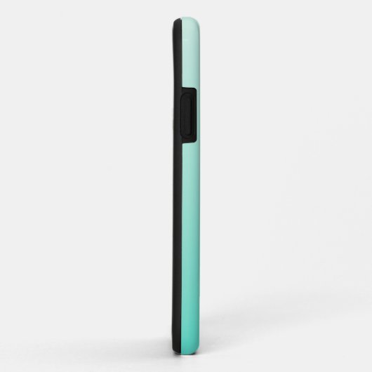Turquoise Gradient Case-Mate iPhone Case (Achterkant/rechts)