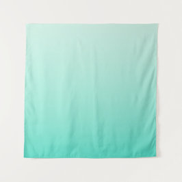 Turquoise Gradient Wandkleed