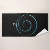 Turquoise Gratitude (Serviette de bain)