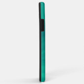 Turquoise Green Abstract Pattern Case-Mate iPhone Case (Achterkant/rechts)