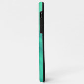 Turquoise Green Abstract Pattern Case-Mate iPhone Case (Achterkant/links)