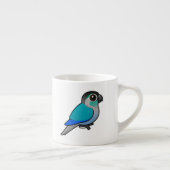 Turquoise Green-cheeked Conure Espresso Kop (Rechts)